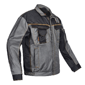 B210 jacket with melange fabric